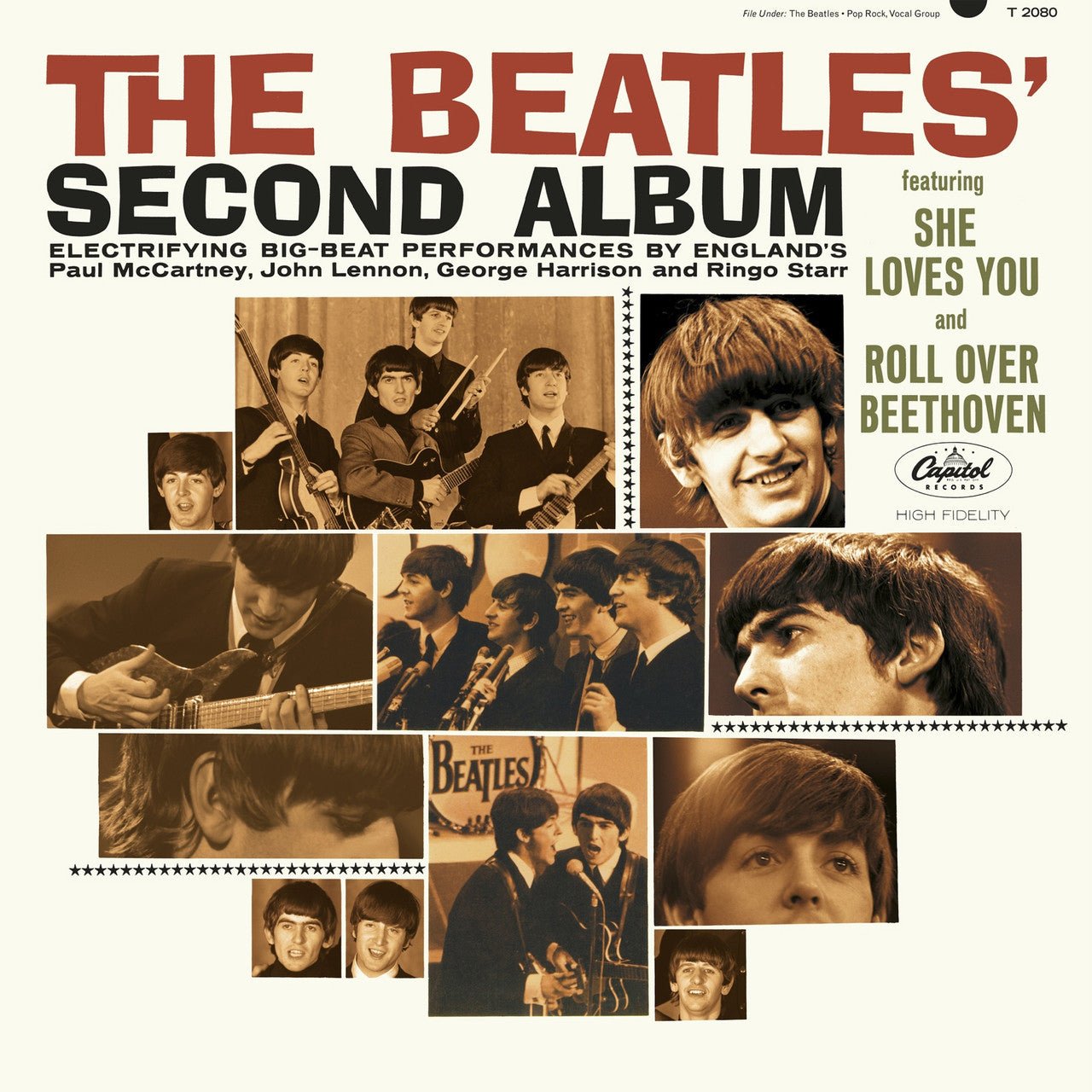 BEATLES - BEATLES SECOND ALBUM Vinyl LP