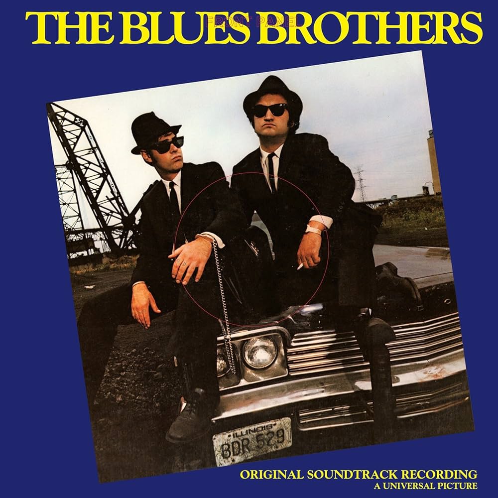 BLUES BROTHERS - THE BLUES BROTHERS ORIGINAL SOUNDTRACK RECORDING BLUE OPAQUE Vinyl LP