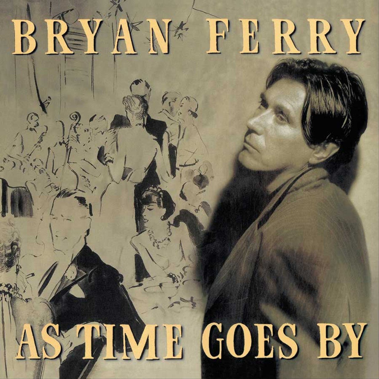 FERRY,BRYAN - AS TIME GOES BY Gold Vinyl LP