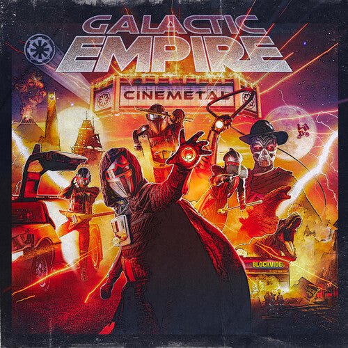 GALACTIC EMPIRE - CINEMETAL Red, Yellow, Blue Vinyl LP