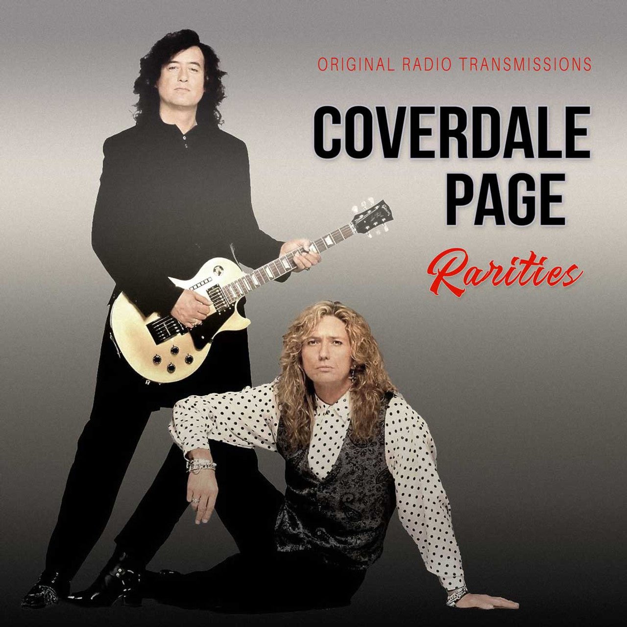 David Coverdale & Jimmy Page Rarities LP White Vinyl LP