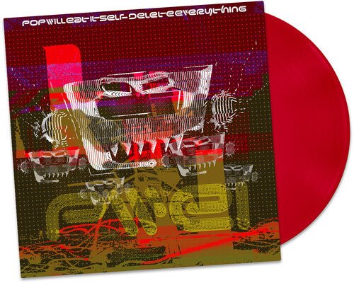 POP WILL EAT ITSELF - DELETE EVERYTHING (IEX) PINK Vinyl LP