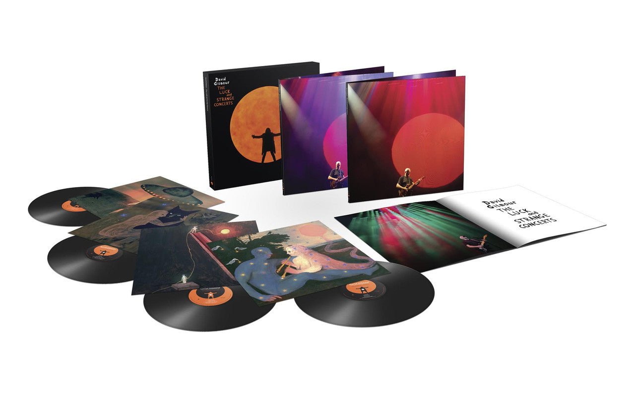 David Gilmour - Luck and Strange Concerts Box Set 4 VINYL LP