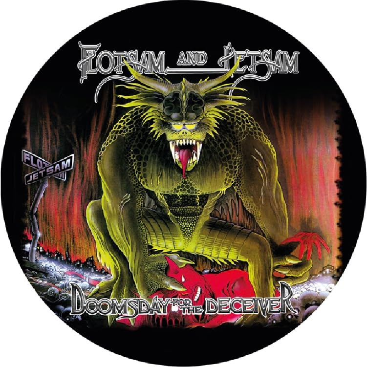 FLOTSAM & JETSAM - DOOMSDAY FOR THE DECEIVER - PICTURE DISC Vinyl LP