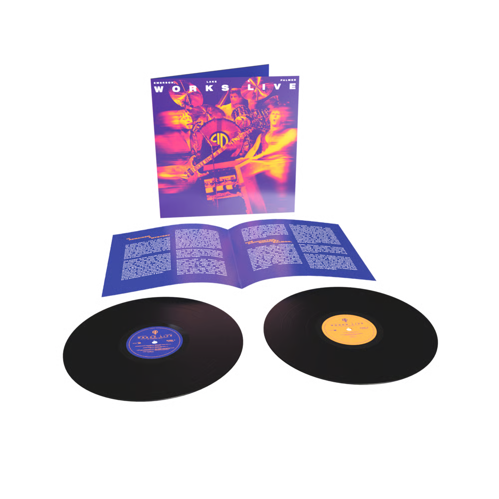 EMERSON LAKE & PALMER - WORKS LIVE Vinyl LP