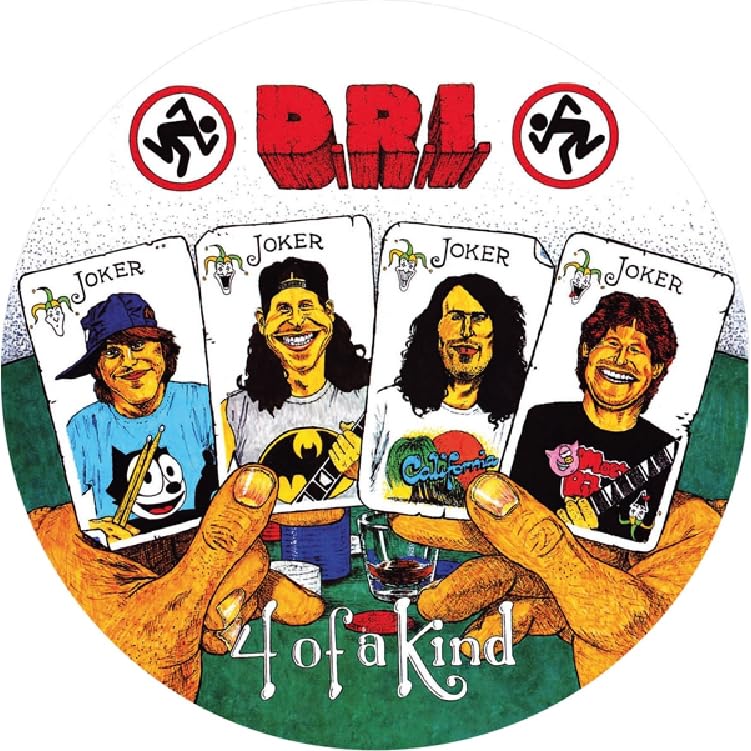 D.R.I. - FOUR OF A KIND - PICTURE DISC Vinyl LP