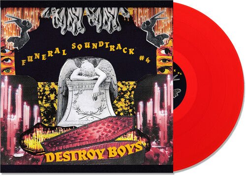 DESTROY BOYS - FUNERAL SOUNDTRACK 4 - TRANSPARENT RED Vinyl