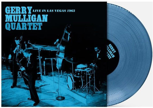 MULLIGAN,GERRY QUARTET - LIVE IN LAS VEGAS 1963 Blue Vinyl LP