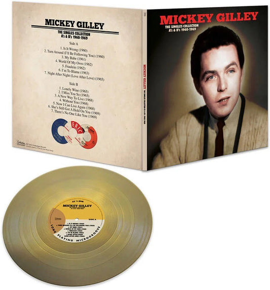 GILLEY,MICKEY - SINGLES COLLECTION A'S & B'S 1960-1969 Vinyl LP