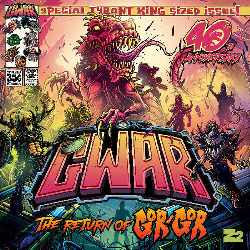 GWAR - RETURN OF GOR GOR Clear Purple Vinyl LP