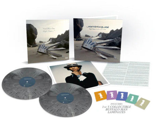 JAMIROQUAI - HIGH TIMES: SINGLES 1992-2006 TOUR EDITION Marble Steel Colored Vinyl LP
