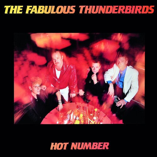 FABULOUS THUNDERBIRDS - HOT NUMBER Blue Vinyl LP