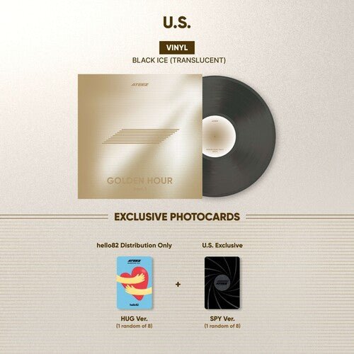 ATEEZ - GOLDEN HOUR : PART.1 Vinyl LP