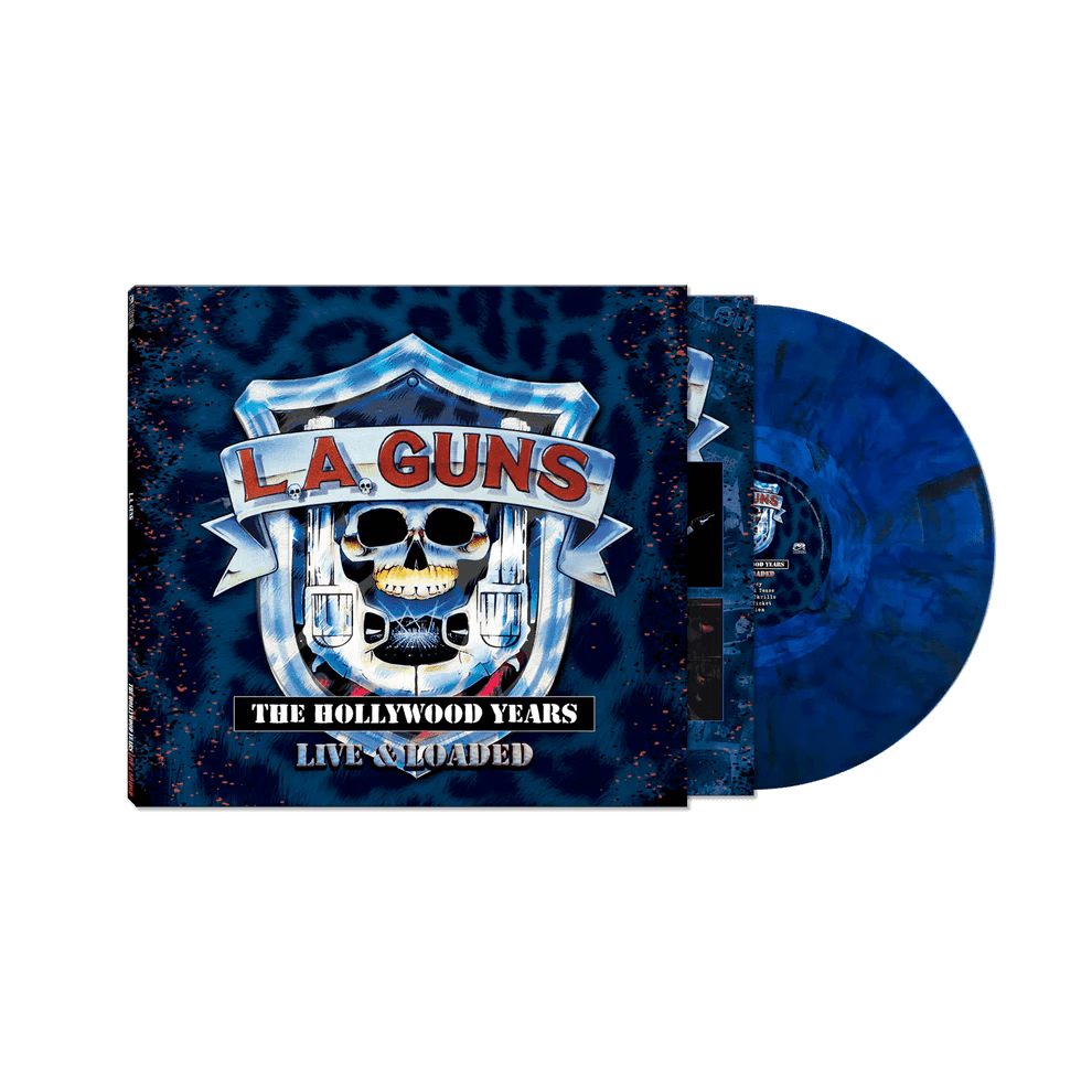 L.A. Guns – The Hollywood Years - Live & Loaded Limited Edition Blue Marble Vinyl LP