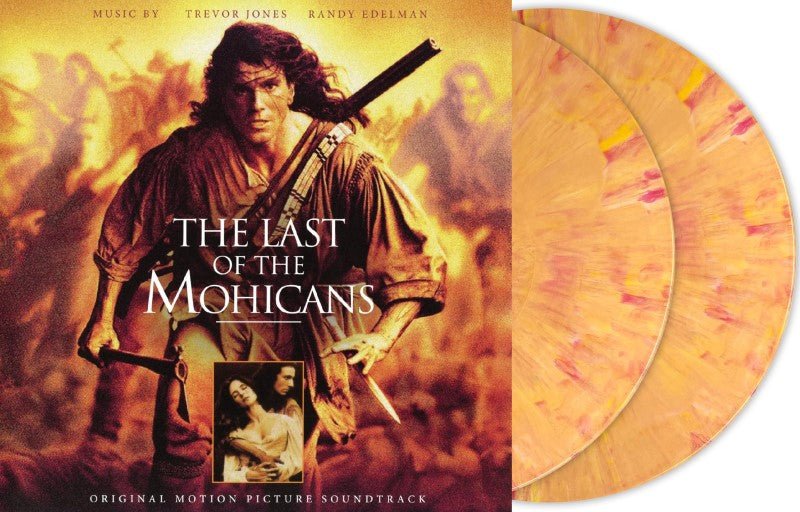 JONES,TREVOR / EDELMAN,RANDY - LAST OF THE MOHICANS - O.S.T. Peach Vinyl LP
