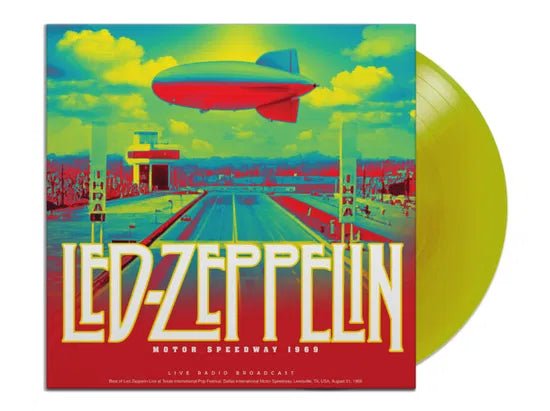 LED-ZEPPELIN - MOTOR SPEEDWAY 1969 LIVE RADIO BROADCAST GOLD Vinyl LP