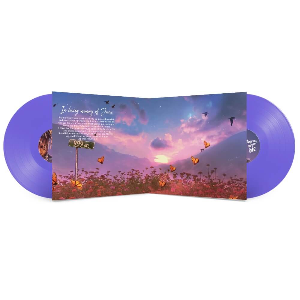 JUICE WRLD - LEGENDS NEVER DIE Vinyl LP