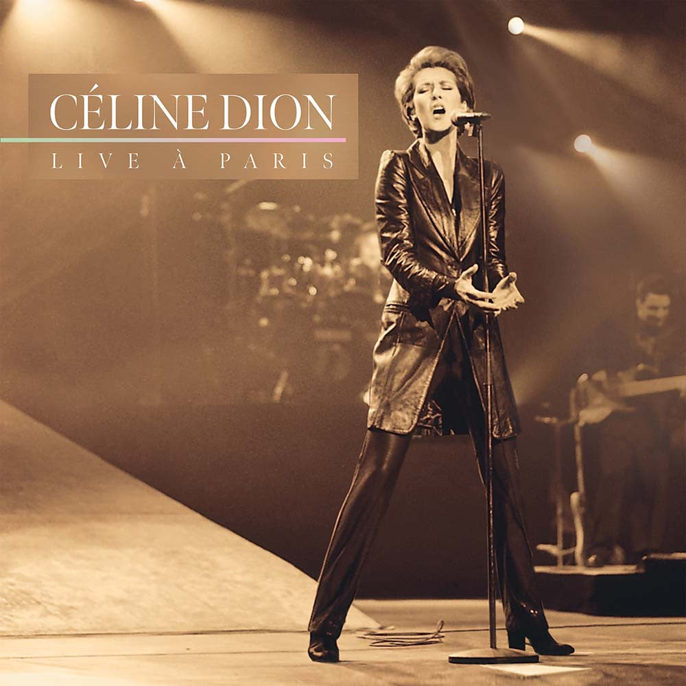 DION,CELINE - LIVE A PARIS Golden Tan Vinyl LP