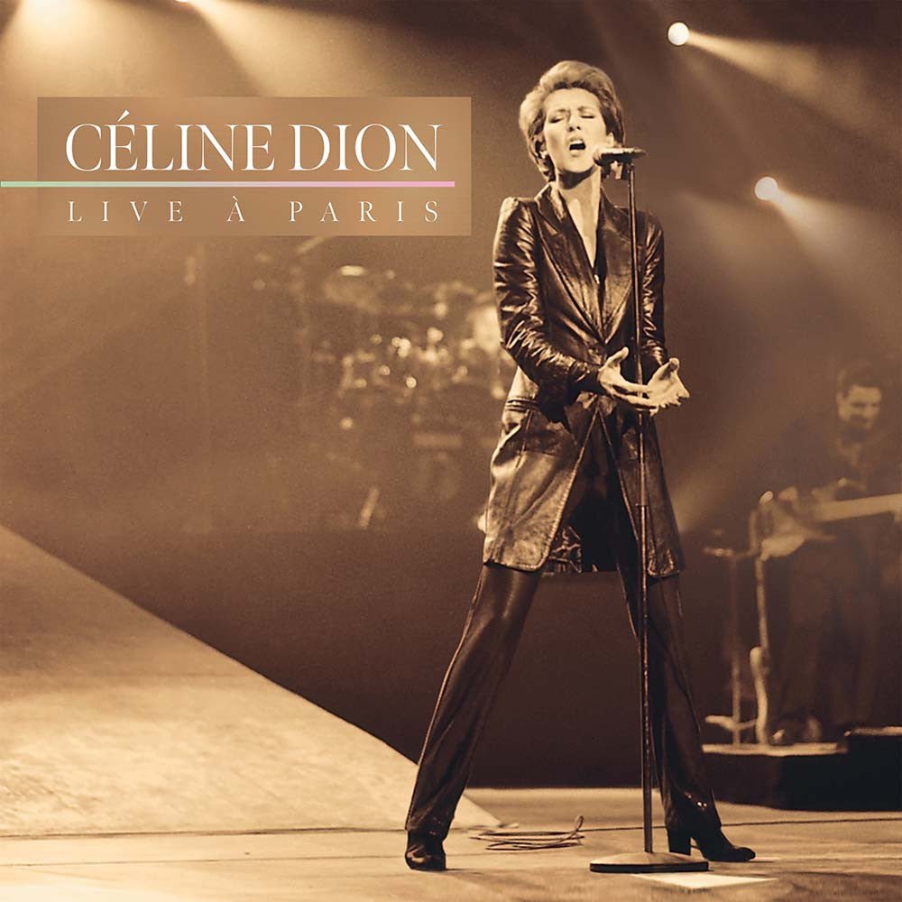 DION,CELINE - LIVE A PARIS Golden Tan Vinyl LP