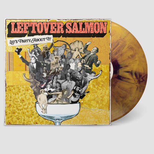 LET'S PARTY ABOUT IT - DEEP YELLOW / PURPLE