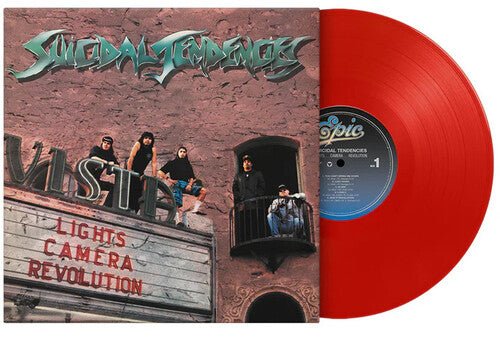 SUICIDAL TENDENCIES - LIGHTS CAMERA REVOLUTION Red Vinyl LP