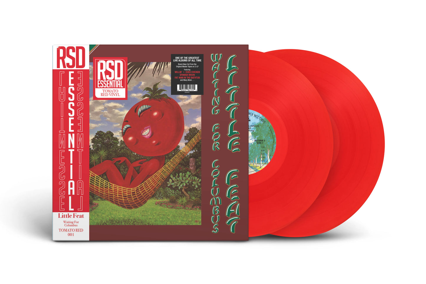LITTLE FEAT - WAITING FOR COLUMBUS TOMATO RED Vinyl LP