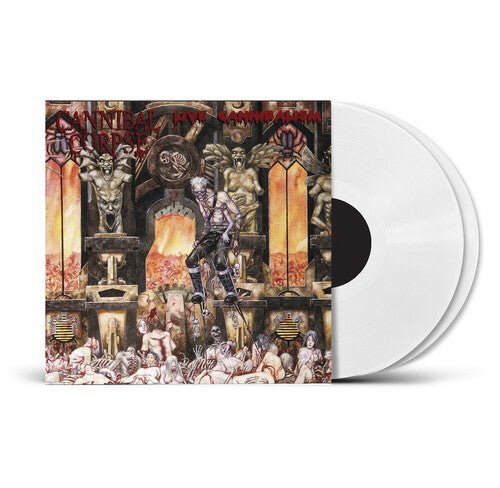 CANNIBAL CORPSE - LIVE CANNIBALISM - UK EXCLUSIVE WHITE VINYL Vinyl LP