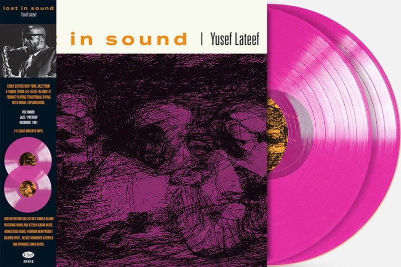 LATEEF,YUSEF - LOST IN SOUND Clear Magenta Vinyl LP