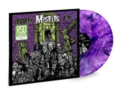 MISFITS - EARTH A.D. / WOLFS BLOOD Purple Vinyl LP