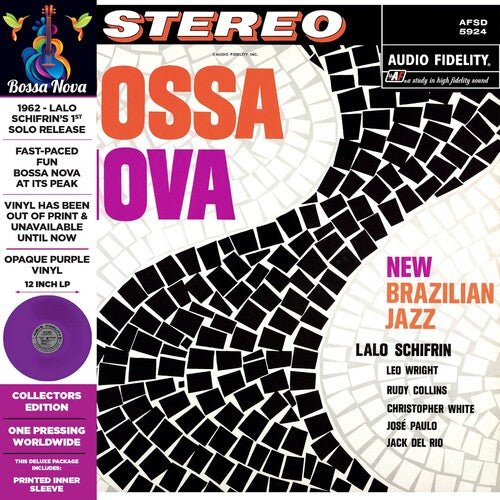 BOSSA NOVA - NEW BRAZILIAN JAZZ - OPAQUE PURPLE Vinyl LP