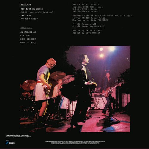 DAMNED - NOT THE CAPTAIN'S BIRTHDAY PARTY - LTD GREEN VINYL Vinyl LP