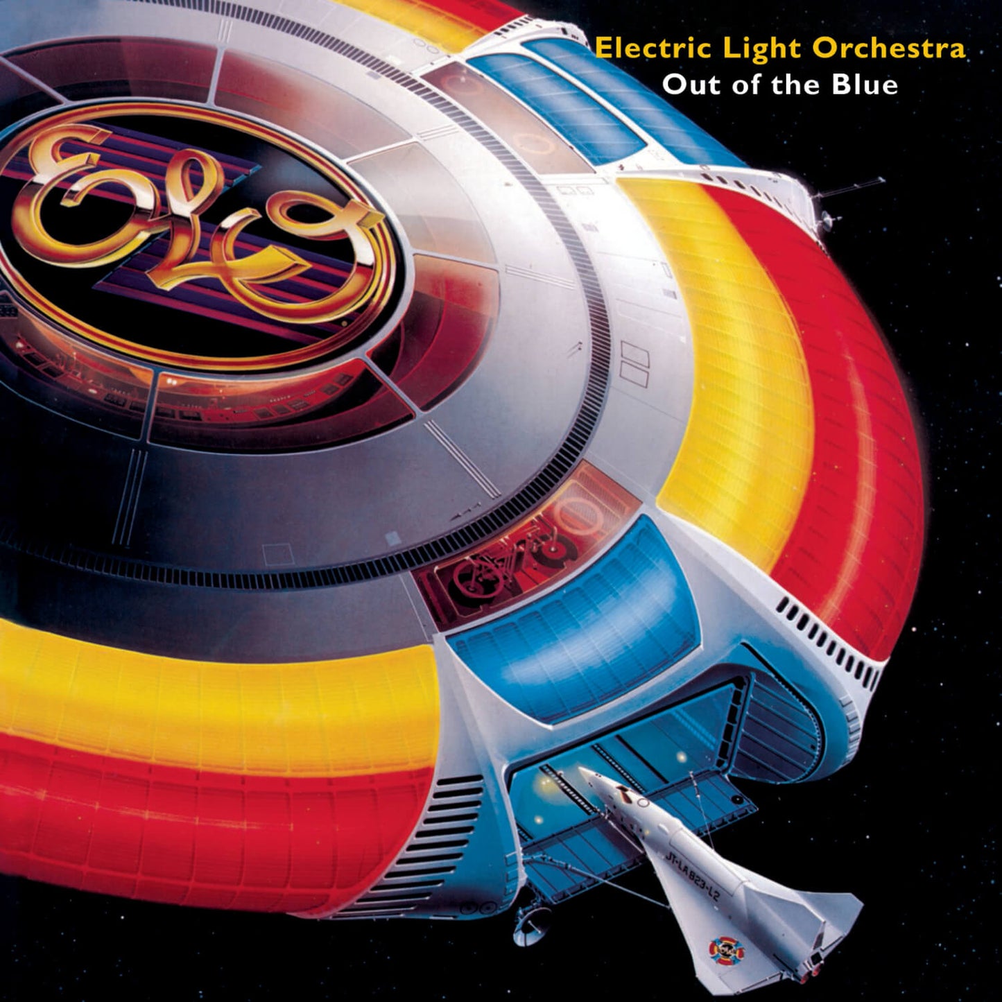 ELO (ELECTRIC LIGHT ORCHESTRA) - OUT OF THE BLUE Yellow & Red Vinyl LP