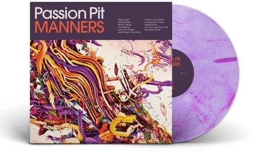 PASSION PIT - MANNERS Lavender Vinyl LP