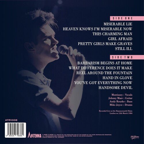 SMITHS - REEL AROUND THE PALAIS Colored Vinyl LP