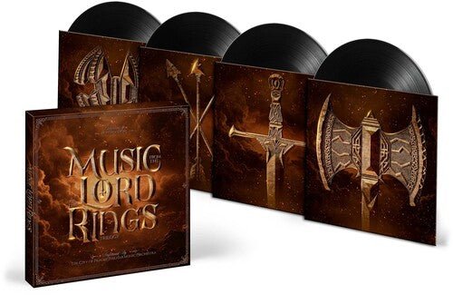 CITY OF PRAGUE PHILHARMONIC ORCHESTRA - MUSIC FROM LORD OF THE RINGS - BOXSET Vinyl LP