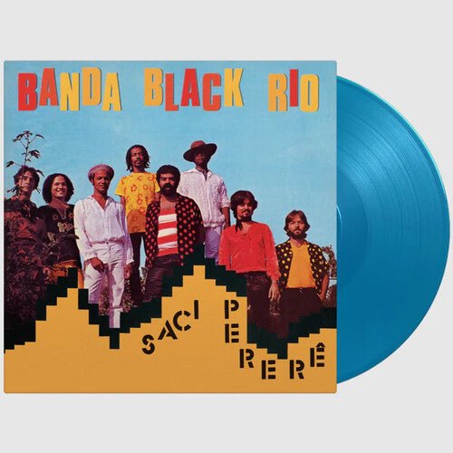 BANDA BLACK RIO - SACI PERER Blue Vinyl LP