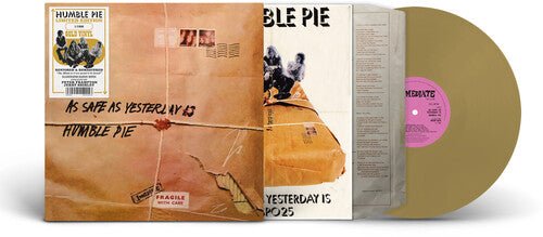 HUMBLE PIE - AS SAFE AS YESTERDAY IS - GOLD Vinyl LP