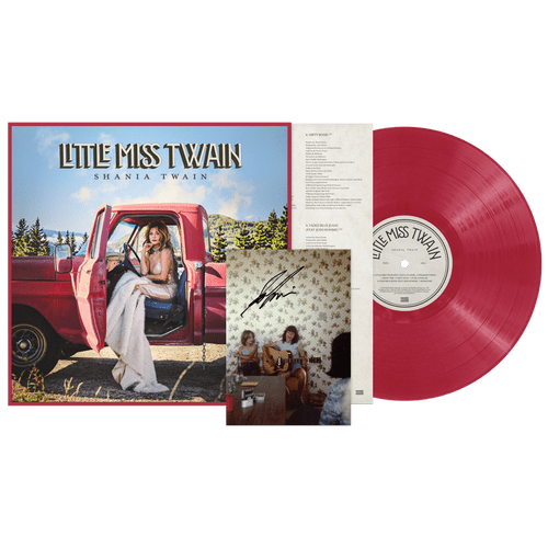 TWAIN,SHANIA - LITTLE MISS TWAIN Rosie Red with Signed InserVinyl LP