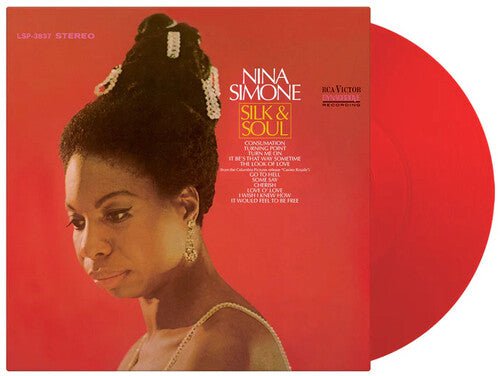 SIMONE,NINA - SILK & SOUL Red Vinyl LP