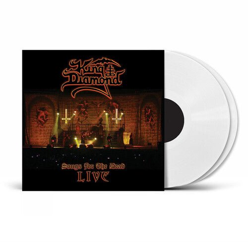 KING DIAMOND - SONGS FOR THE DEAD LIVE - UK EXCLUSIVE WHITE VINYL Colored Vinyl LP