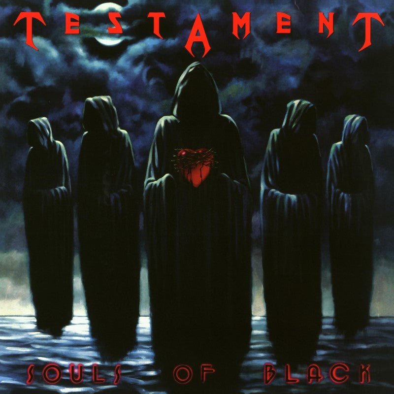 TESTAMENT - SOULS OF BLACK Red & Black Splatter Vinyl LP