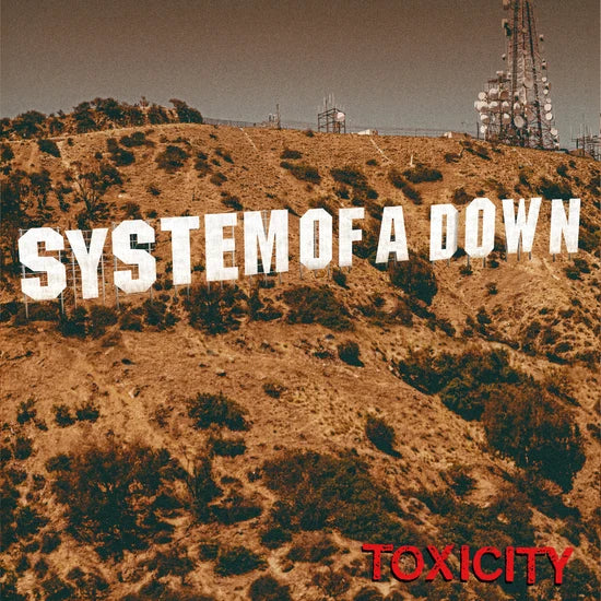 SYSTEM OF A DOWN - TOXICITY Scarlet Marble Vinyl LP