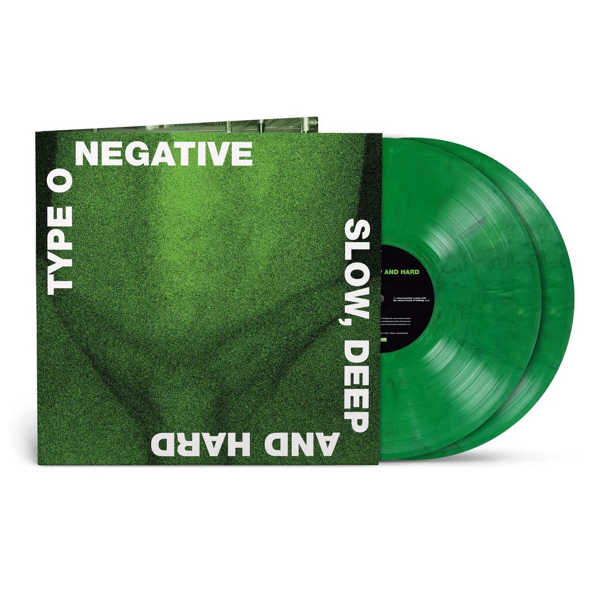 TYPE O NEGATIVE Slow Deep and Hard Vinyl clear w/black swirl 509 of 2000 high quality rare