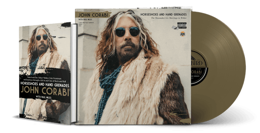 John Corabi - Horseshoes and Hand Grenades [Signed Book] W/ Limited Edition Gold Vinyl
