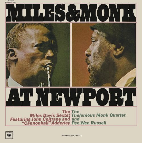 MILES & MONK AT NEWPORT (MONO VINYL)
