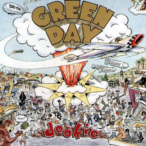 Green Day Dookie Vinyl sale Green Pressing