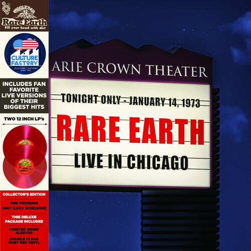 LIVE IN CHICAGO - RED TRANSLUCENT