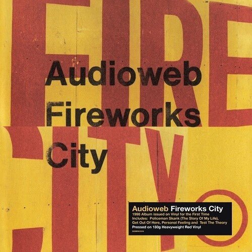 AUDIOWEB - FIREWORKS CITY Vinyl LP