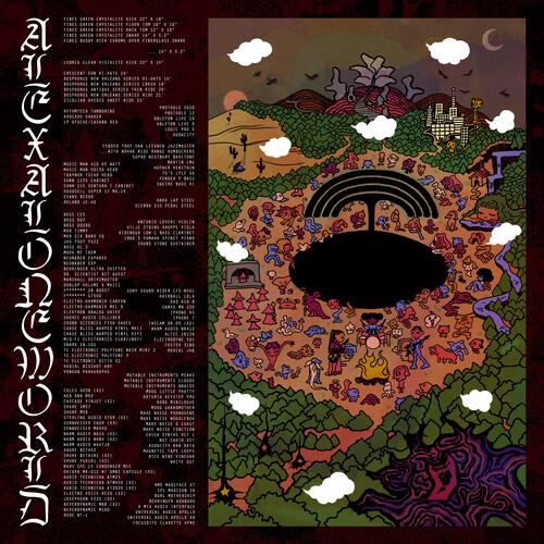 ALEXALONEWORLD - BURGUNDY + BLACK SWIRL