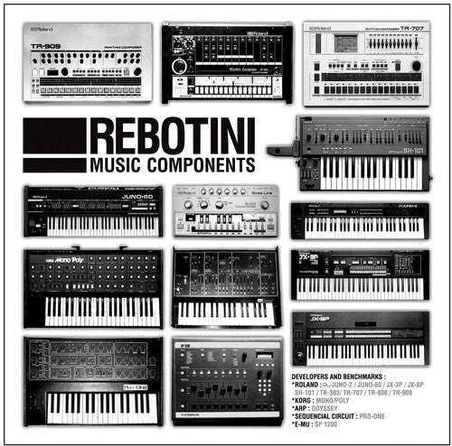MUSIC COMPONENTS - WHITE & BLACK